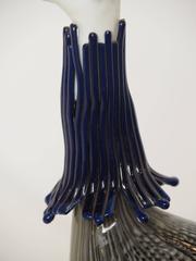 Toni Zuccheri Guinea Fowl Murano Glass Sculpture for Venini, 1960s