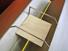 Dre Devens Dutch Constructivist 1980s Metal Architectural Minimalist Sculpture I