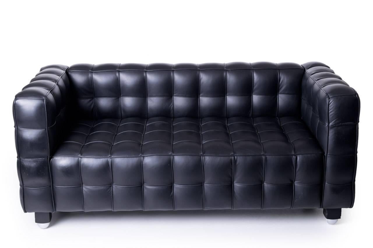 Mid-Century Modern Sofa Cubus by Josef Hoffmann