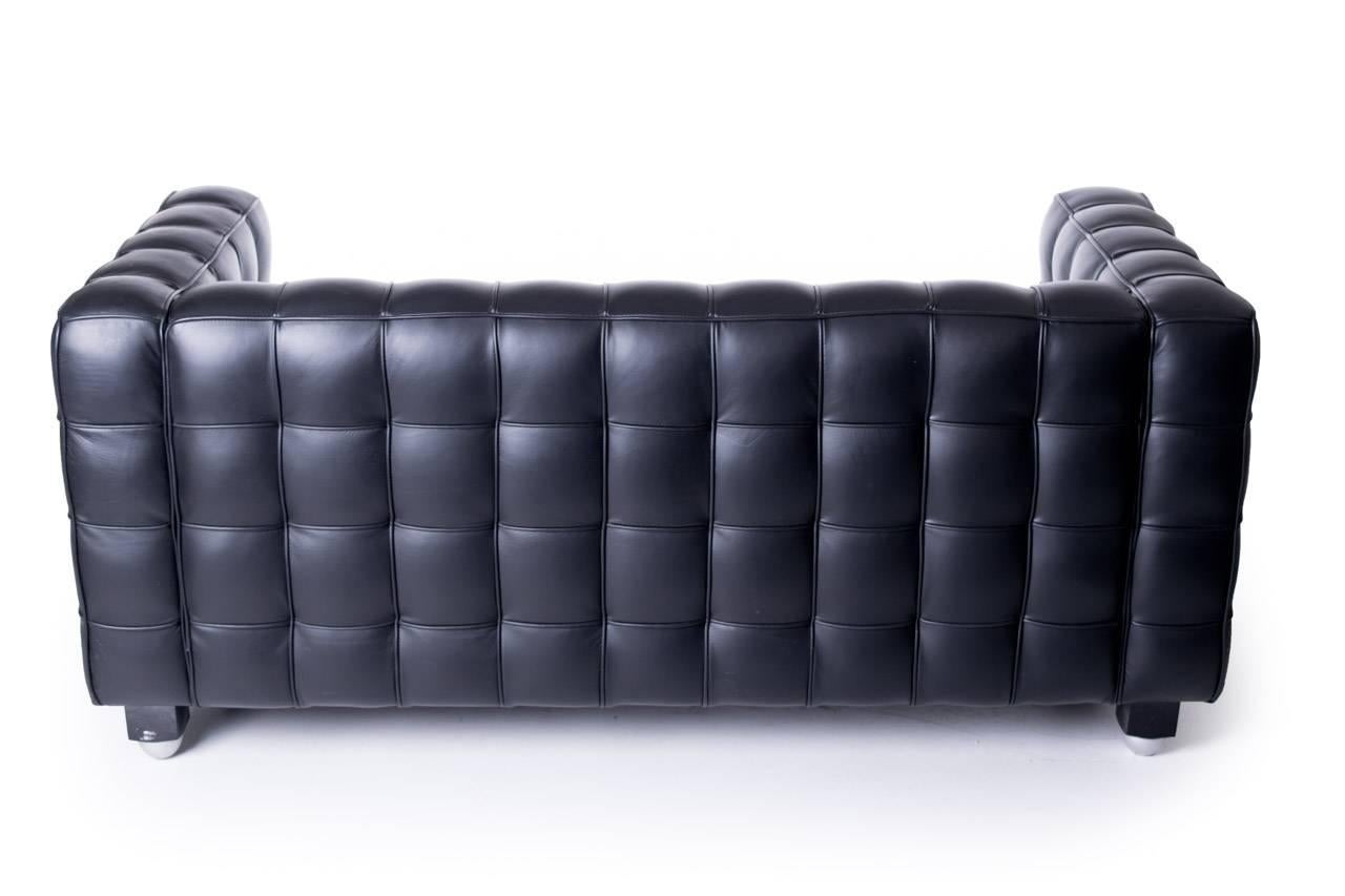 Early 20th Century Sofa Cubus by Josef Hoffmann