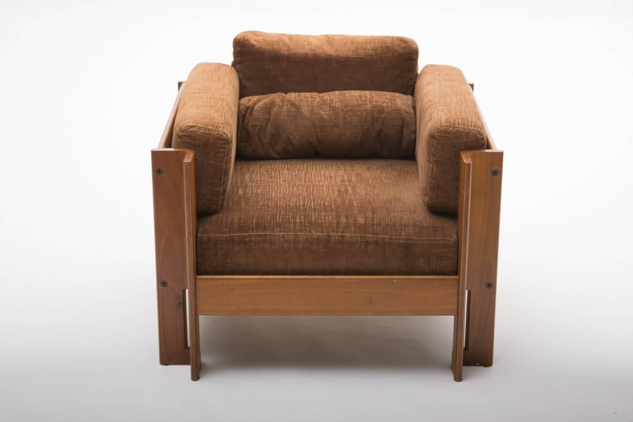 Pair of armchairs Zelda by Sergio Asti for Poltronova. Made on 1962.