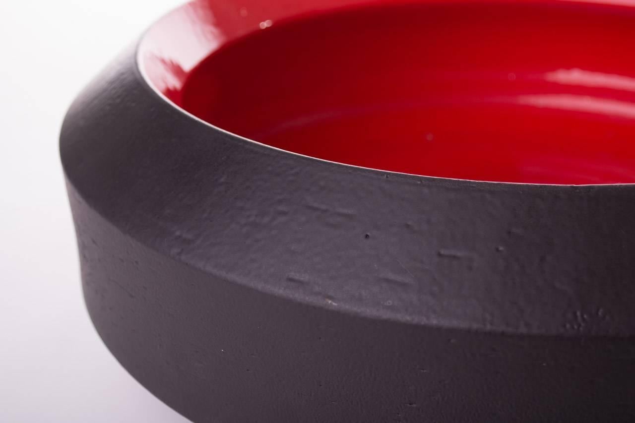 Contemporary Ceramic Bowl by Arik Levy for Bitossi