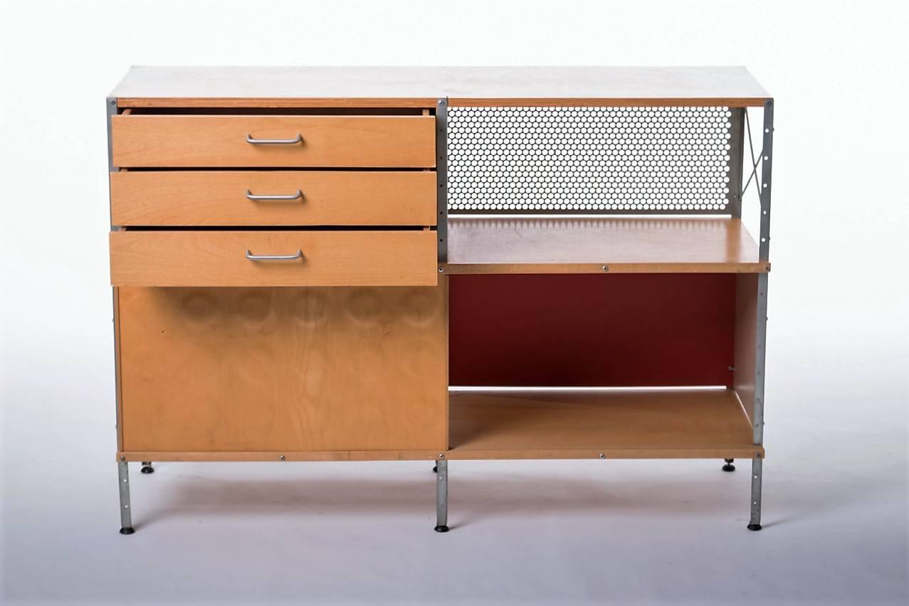 Mid-Century Modern Cabinet Storage by Charles Eames for Modernica For Sale