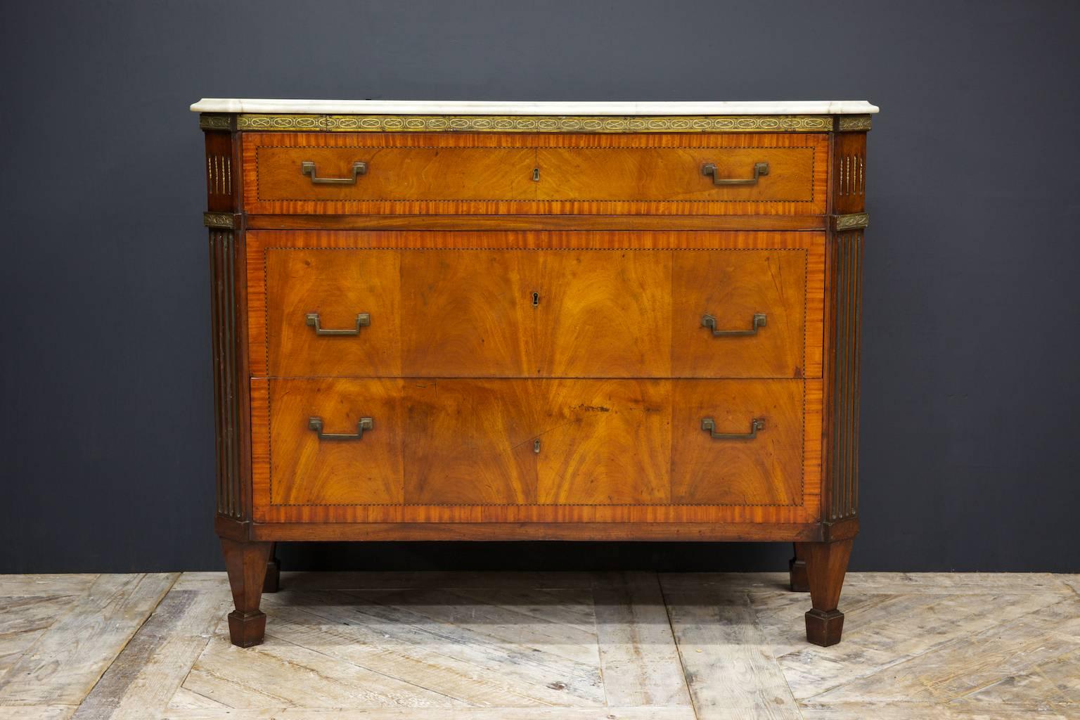Victorian Inlaid Commode
