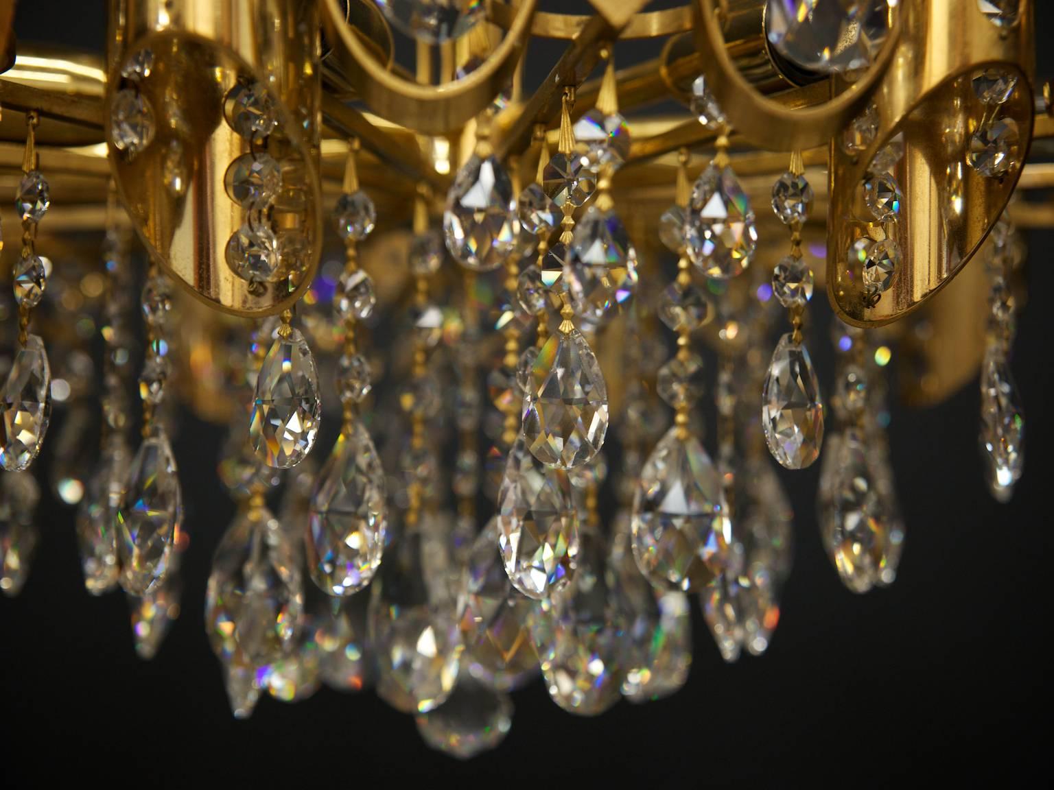 20th Century Pair of 1970s Chandeliers