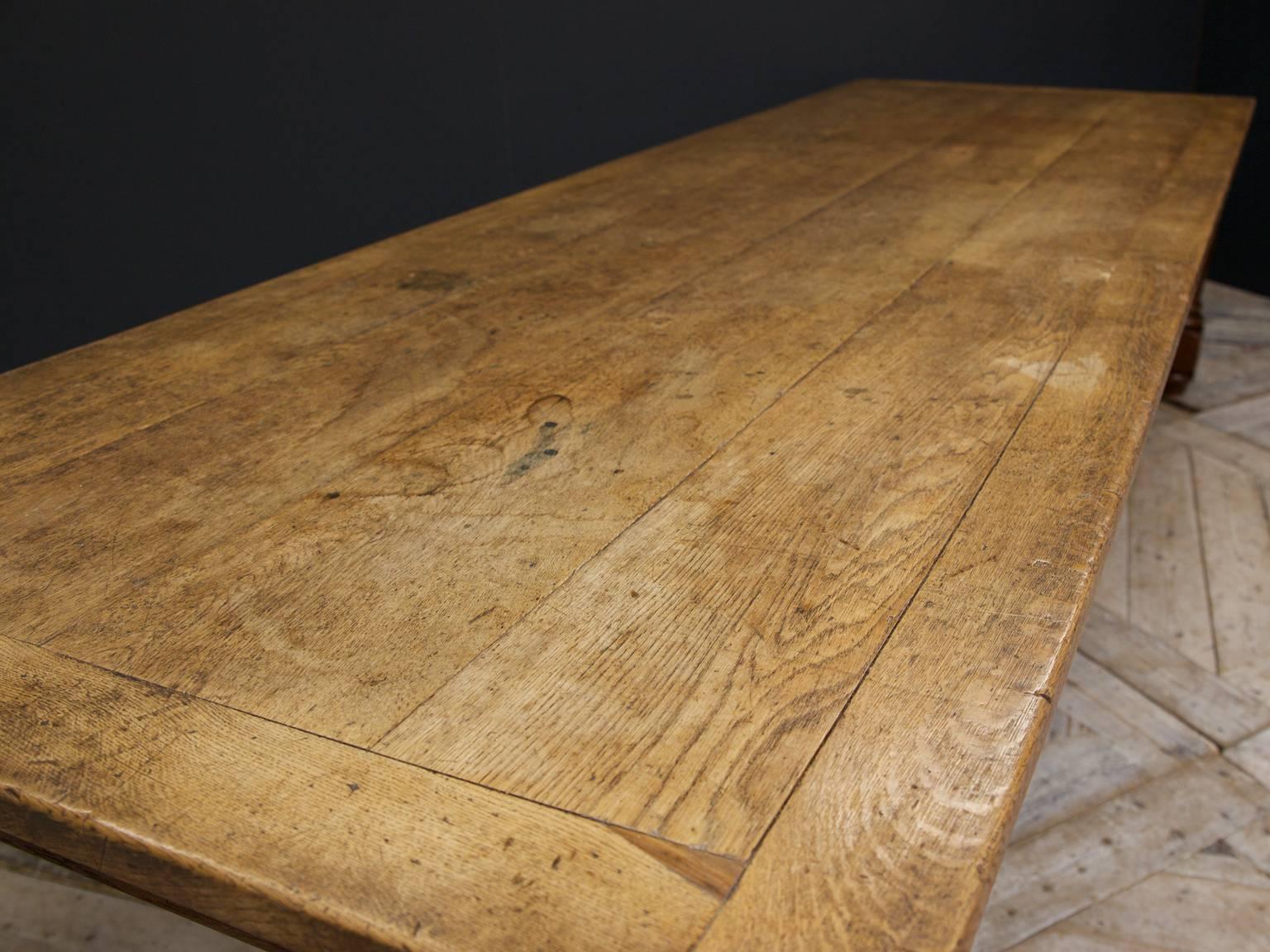 British Oak Refectory Table