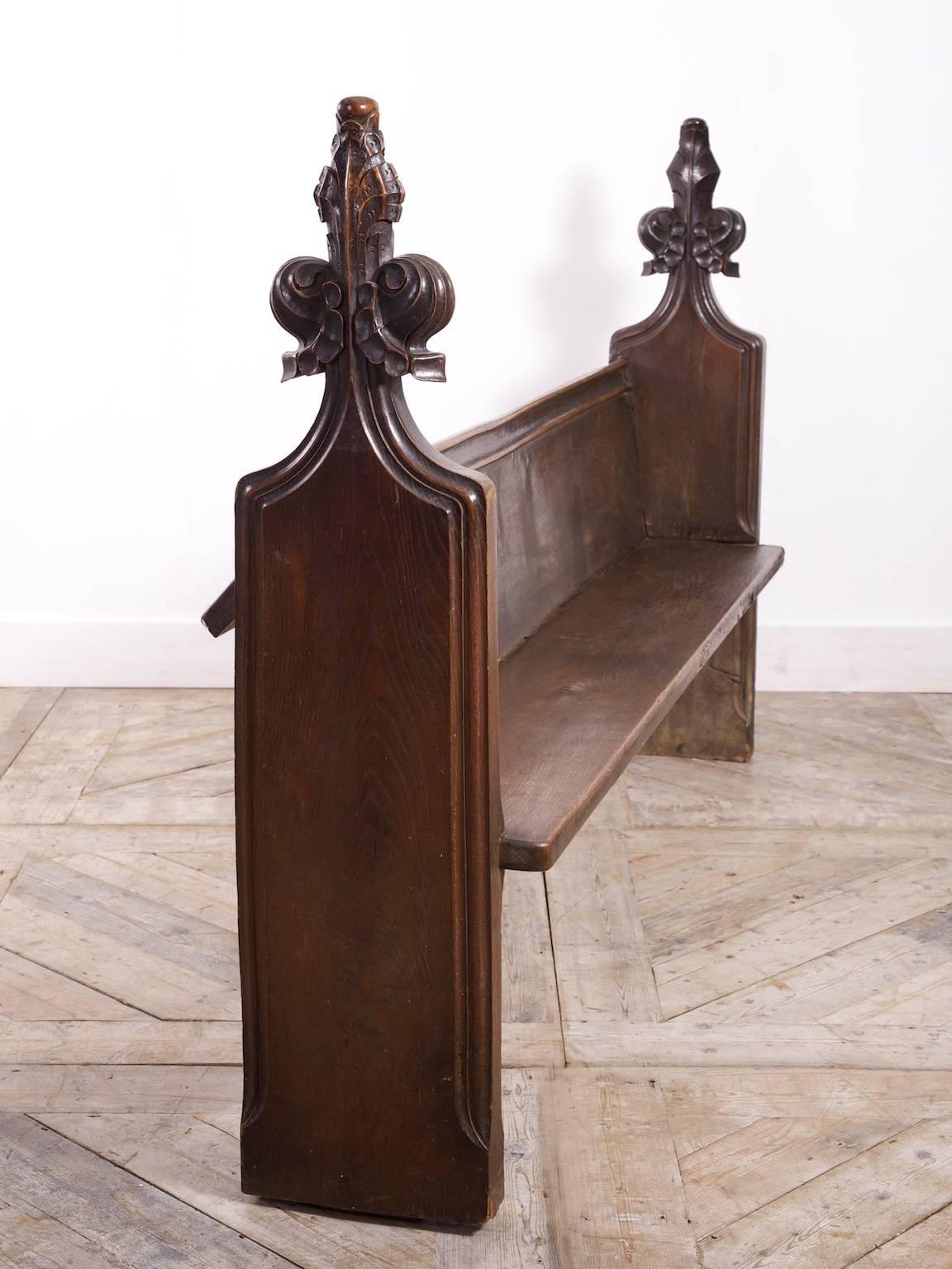 Oak 18th Century Pew