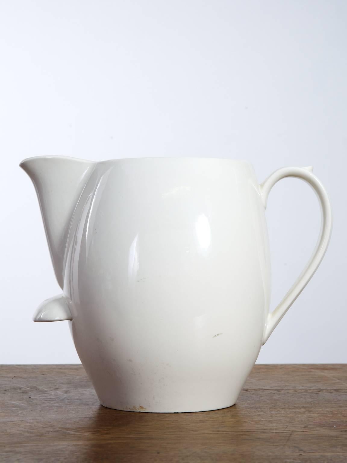 Large Ironstone Milk Jug In Good Condition For Sale In Llandudno, Conwy