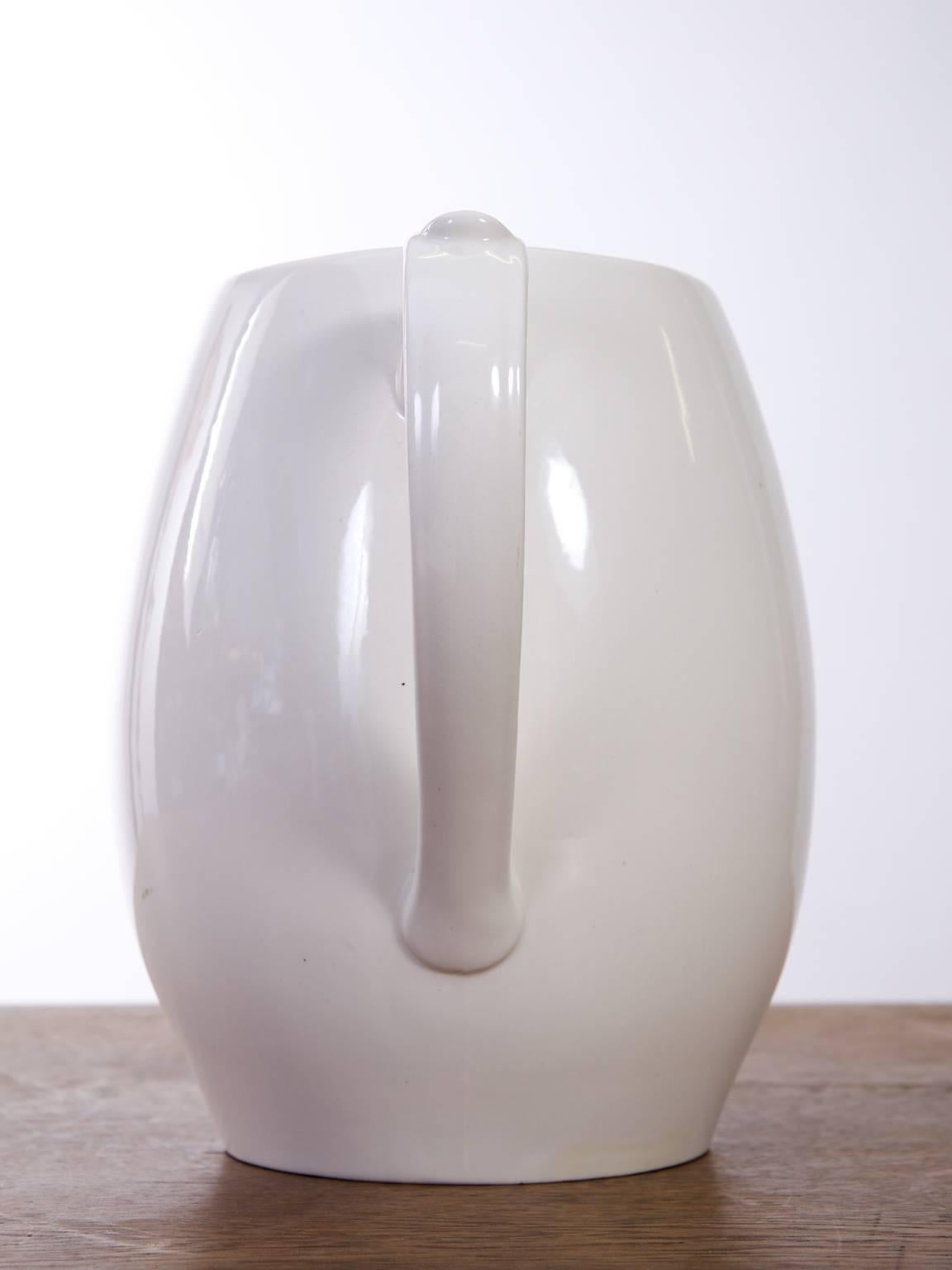 Ceramic Large Ironstone Milk Jug For Sale