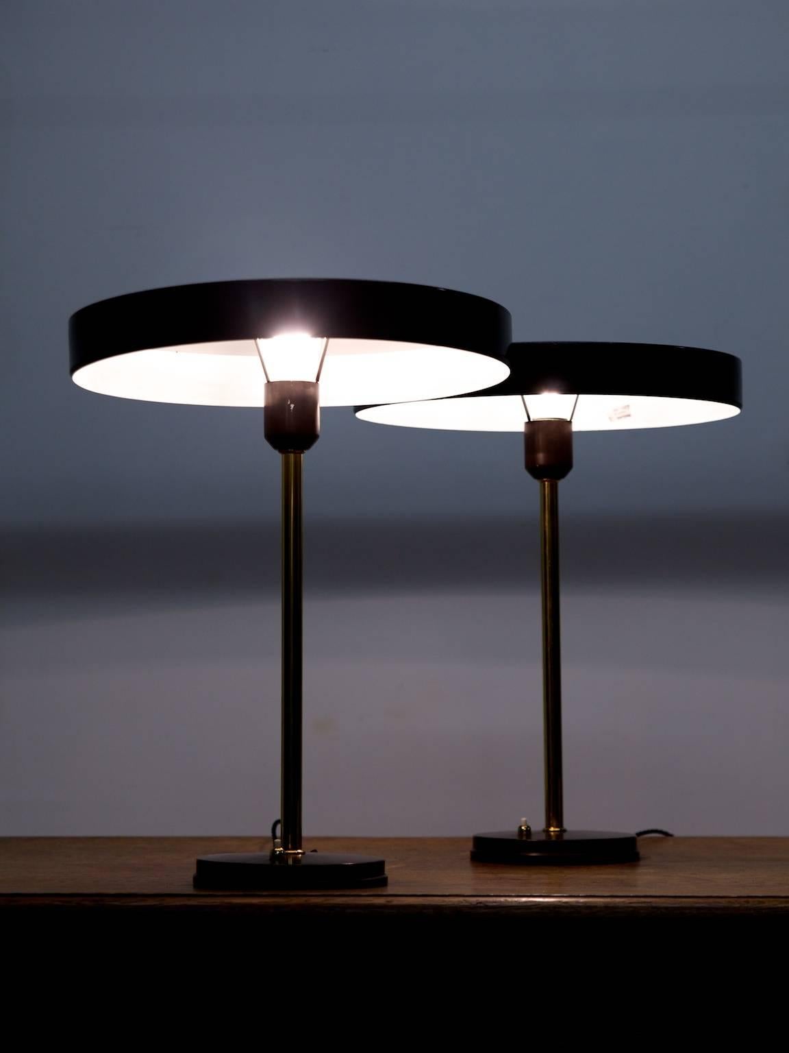 Dutch Louis Kalff Desk Lamps