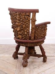 Rusticated Desk Chair