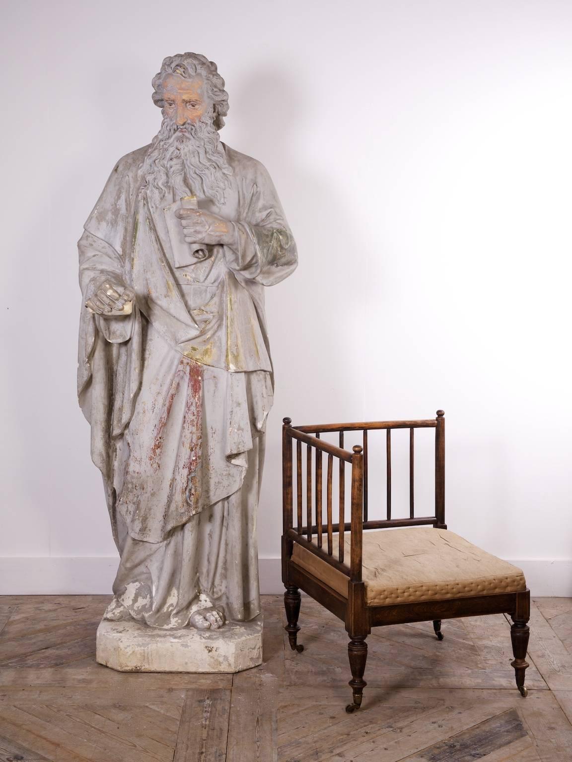 British Large Moses Statue For Sale