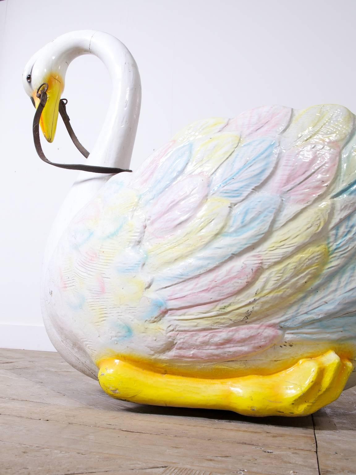French Gustave Bayol Swan For Sale