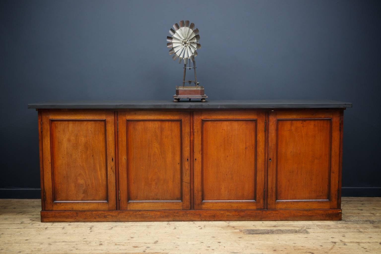 Mid-19th Century Slate Topped Enfilade