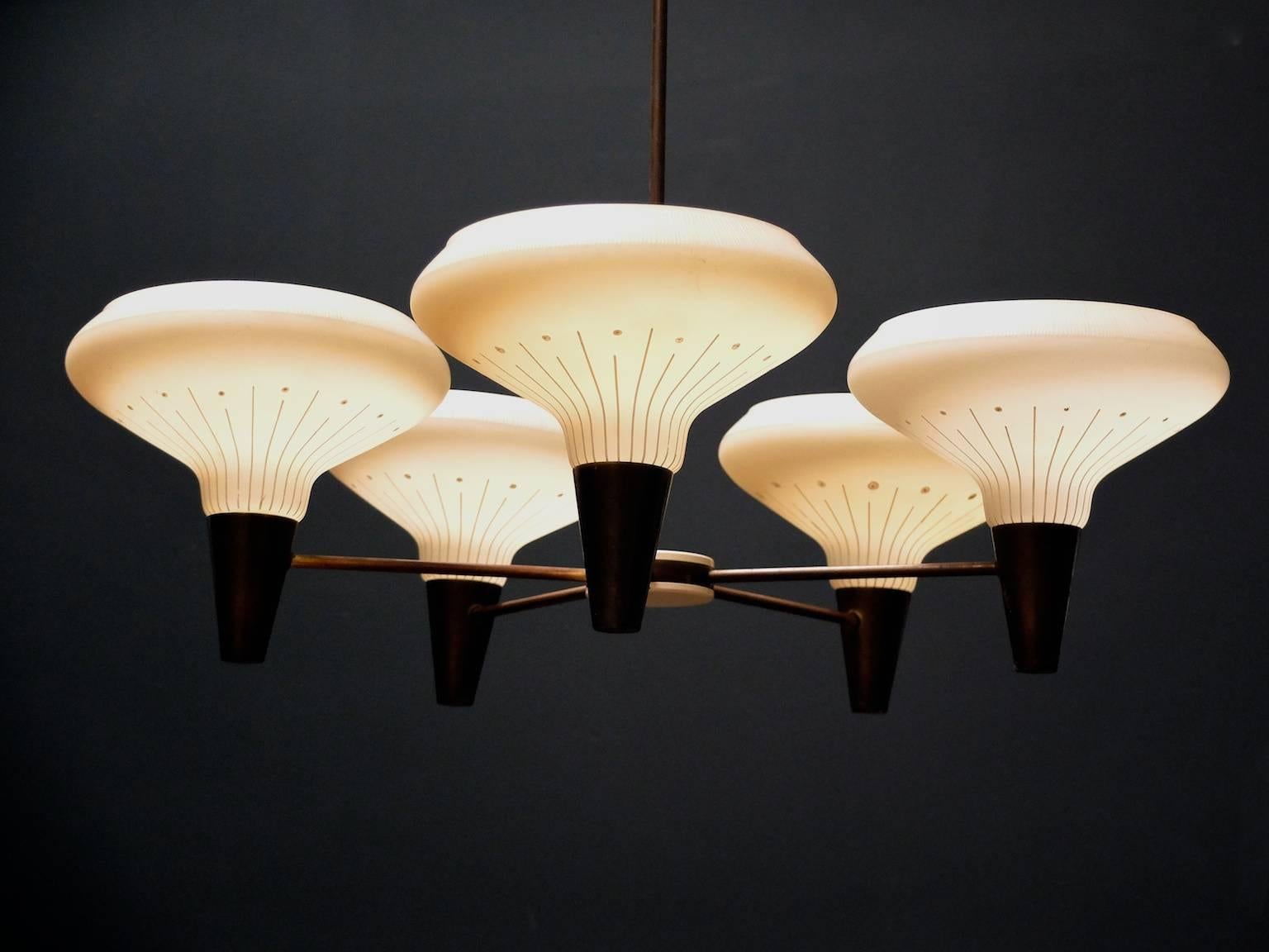 Mid-20th Century 1960s Ceiling Light For Sale