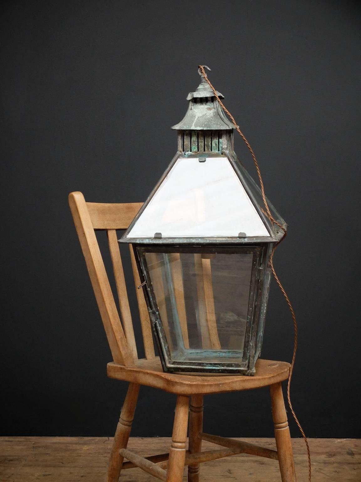 Early 19th Century Glazed Lantern