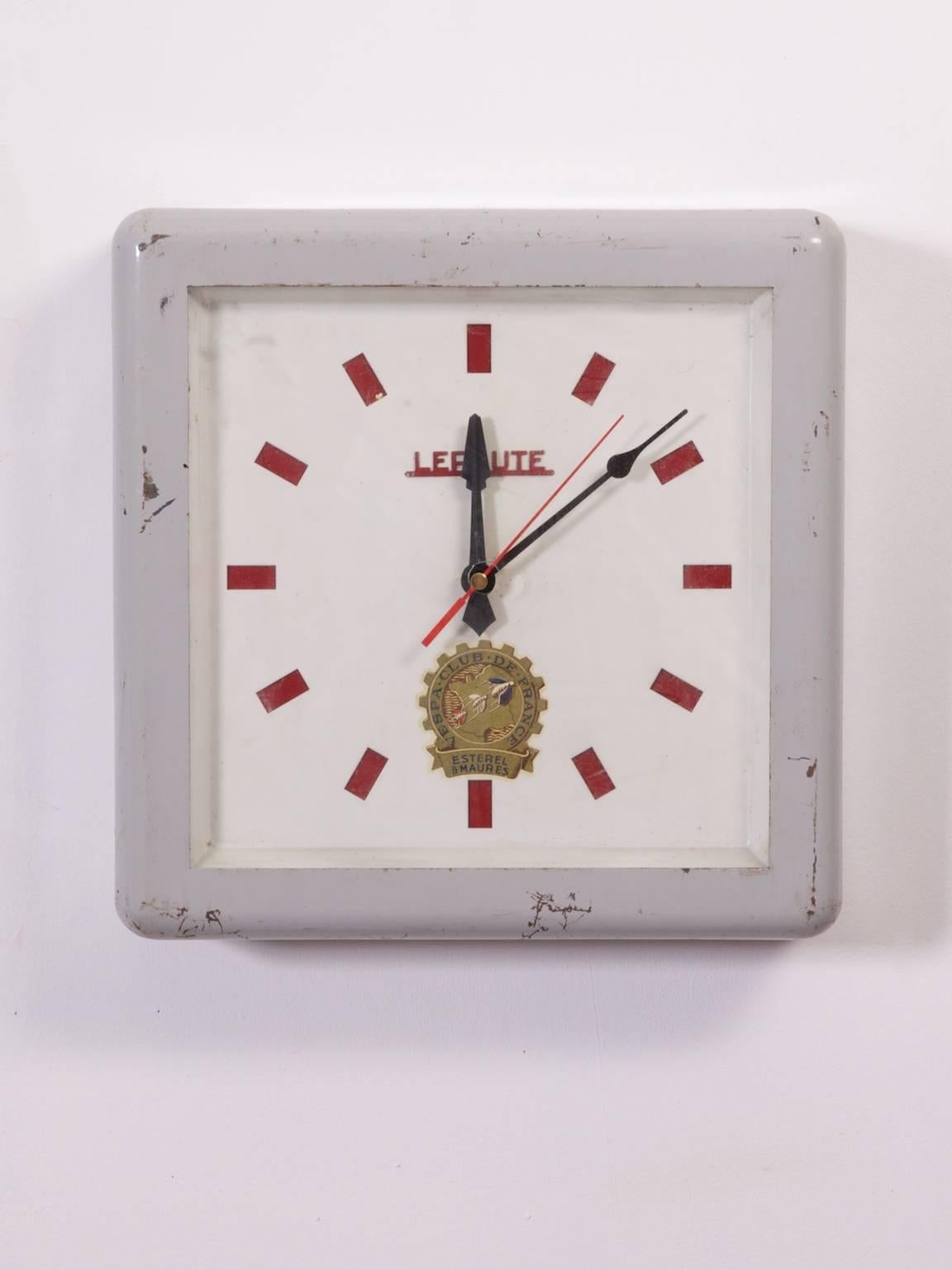 20th Century French Vespa Club Clock