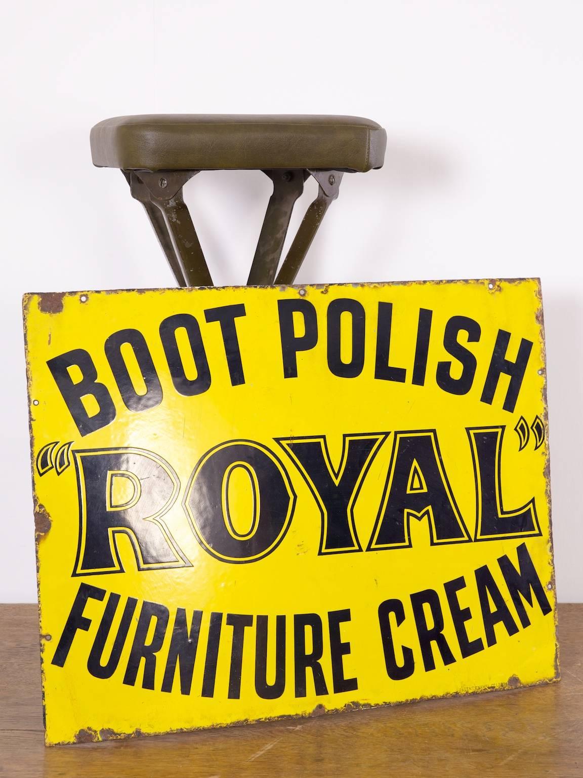 Royal Boot Polish In Fair Condition In Llandudno, Conwy