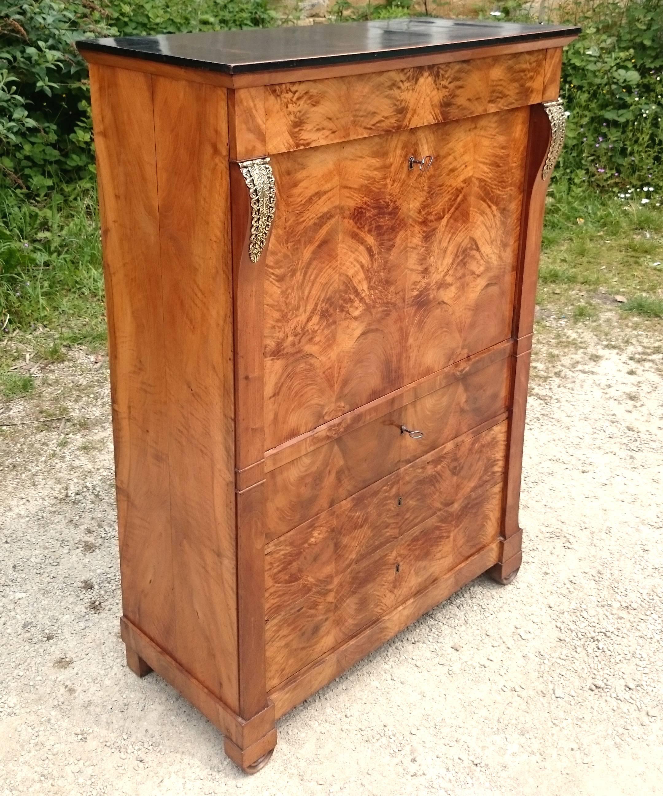 Antique Secrétaire à Abattant or Fall Front Secretary In Excellent Condition In Gloucestershire, GB