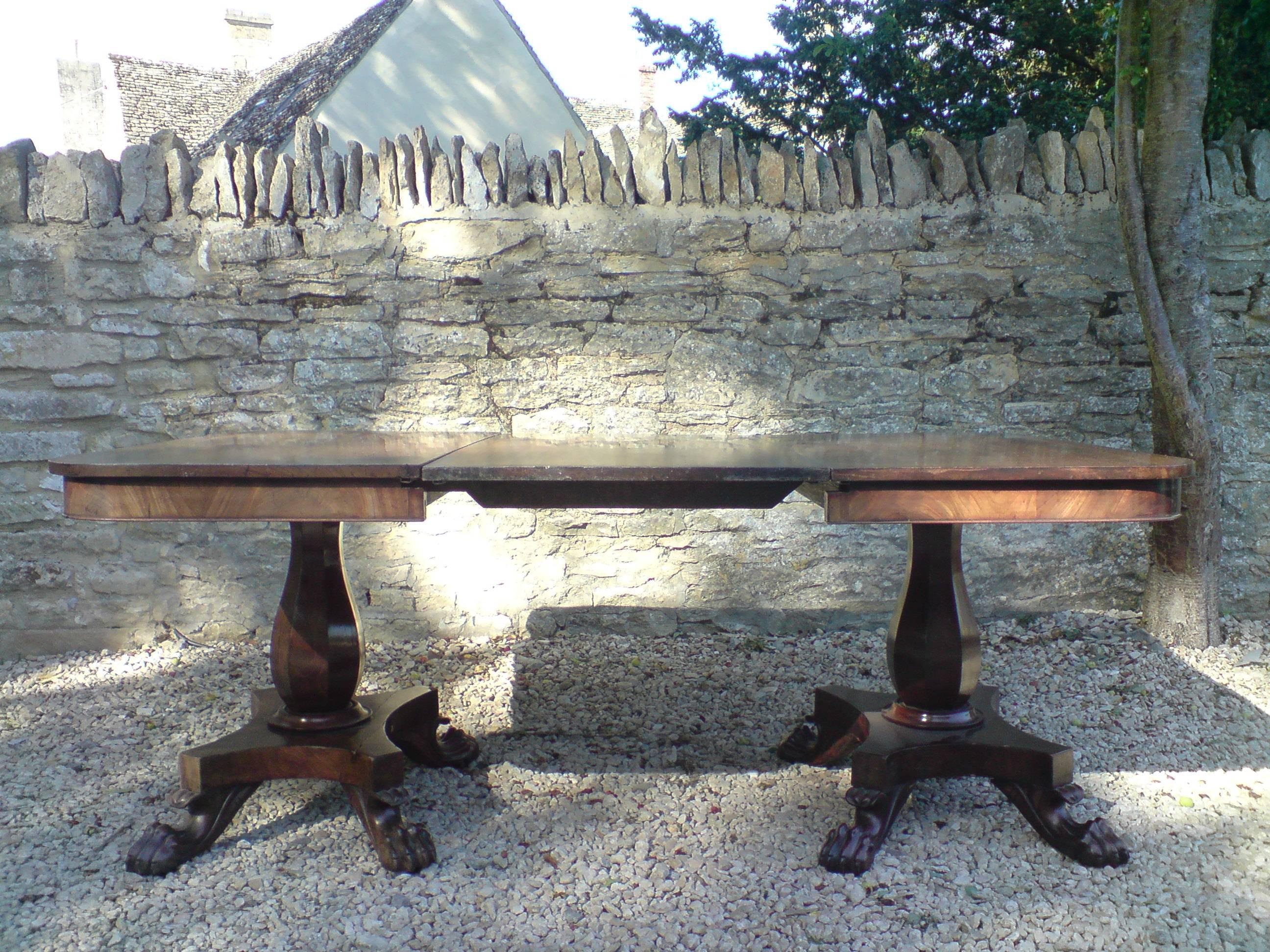antique dining table