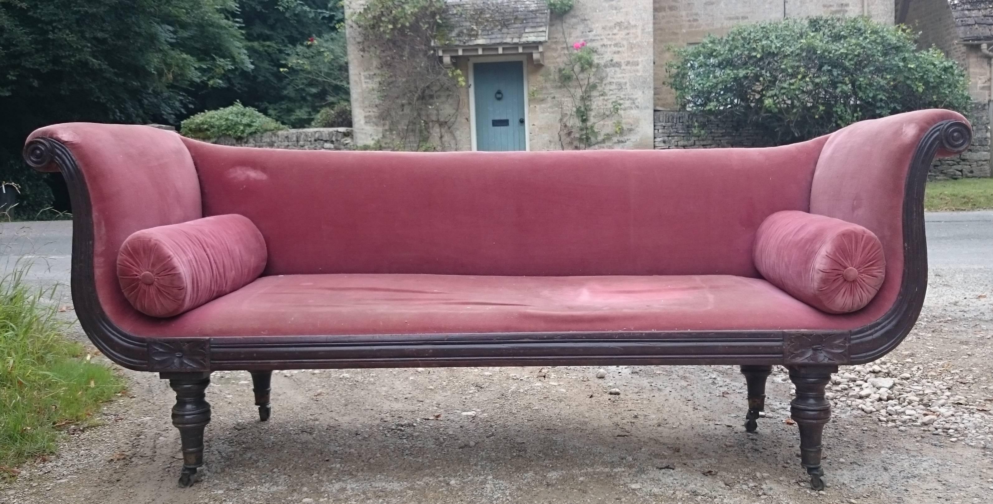 regency style sofa