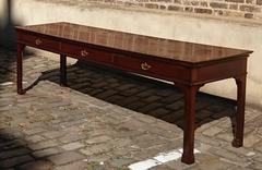 Large-Scale George III Period Mahogany Serving Table