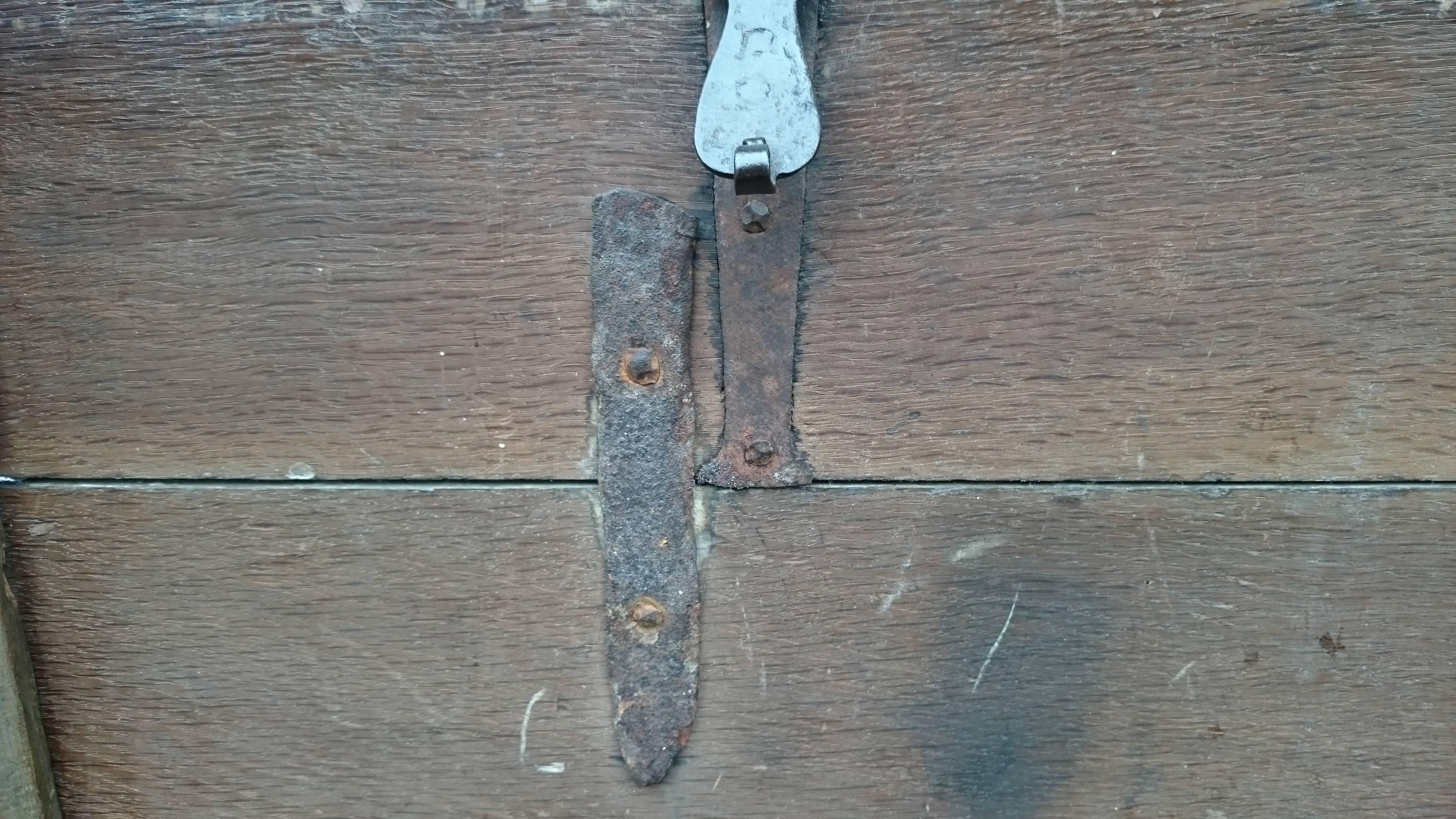 Especially Fine 17th Century Antique Oak Coffer 3