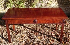 18th Century Mahogany Console Table