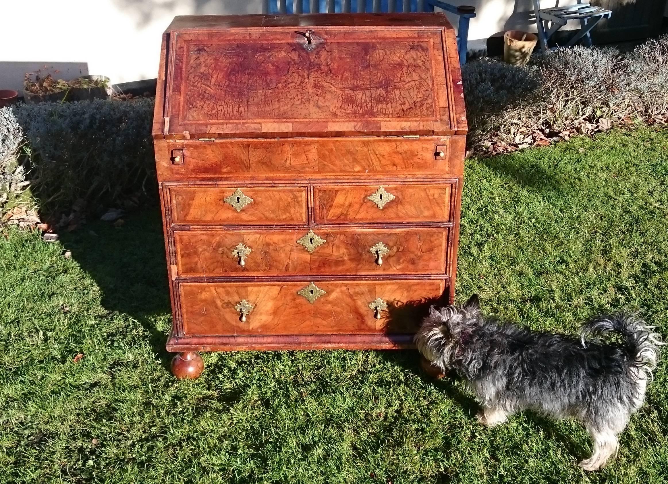 small antique bureau