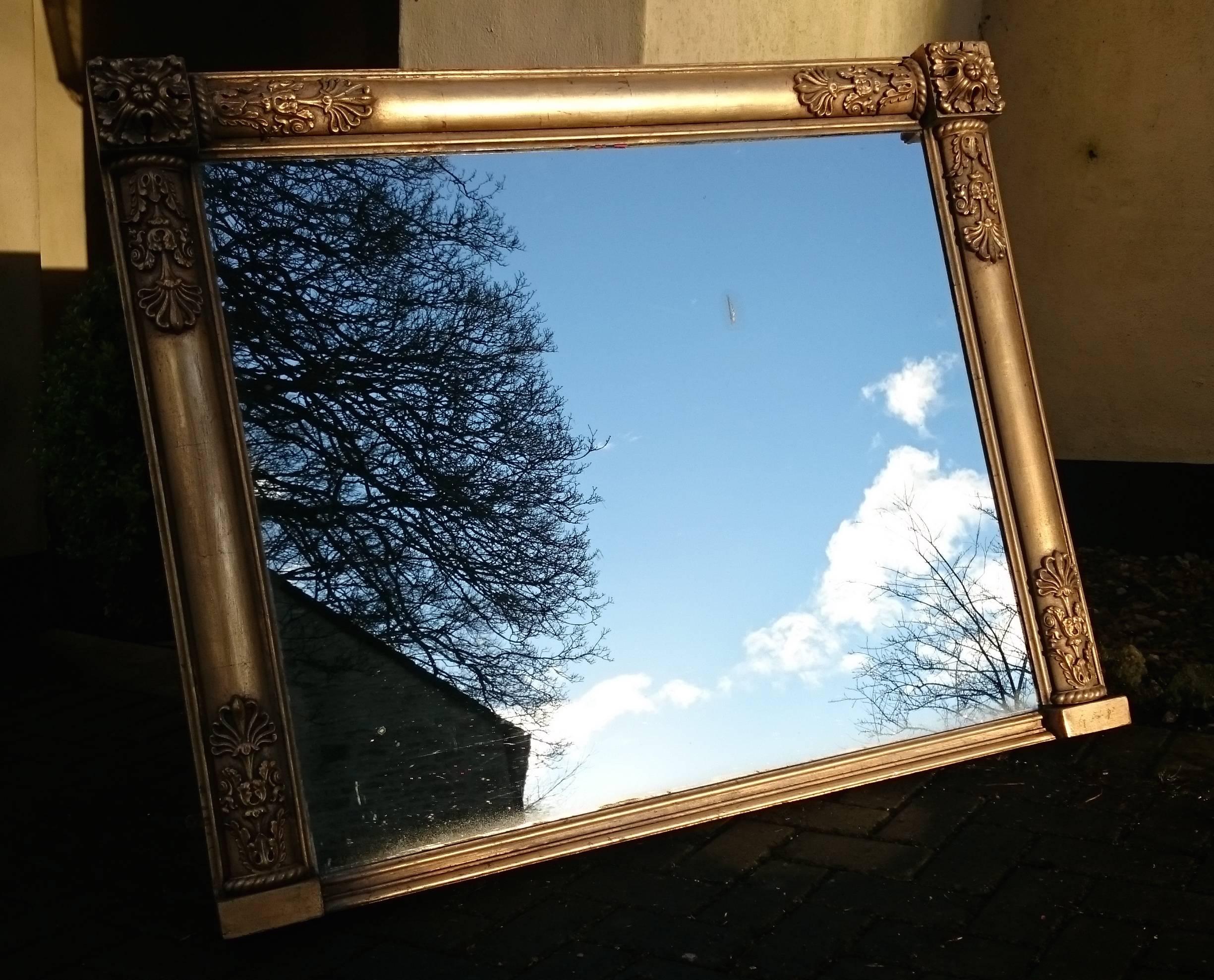 19th Century George IV Period Overmantel Mirror
