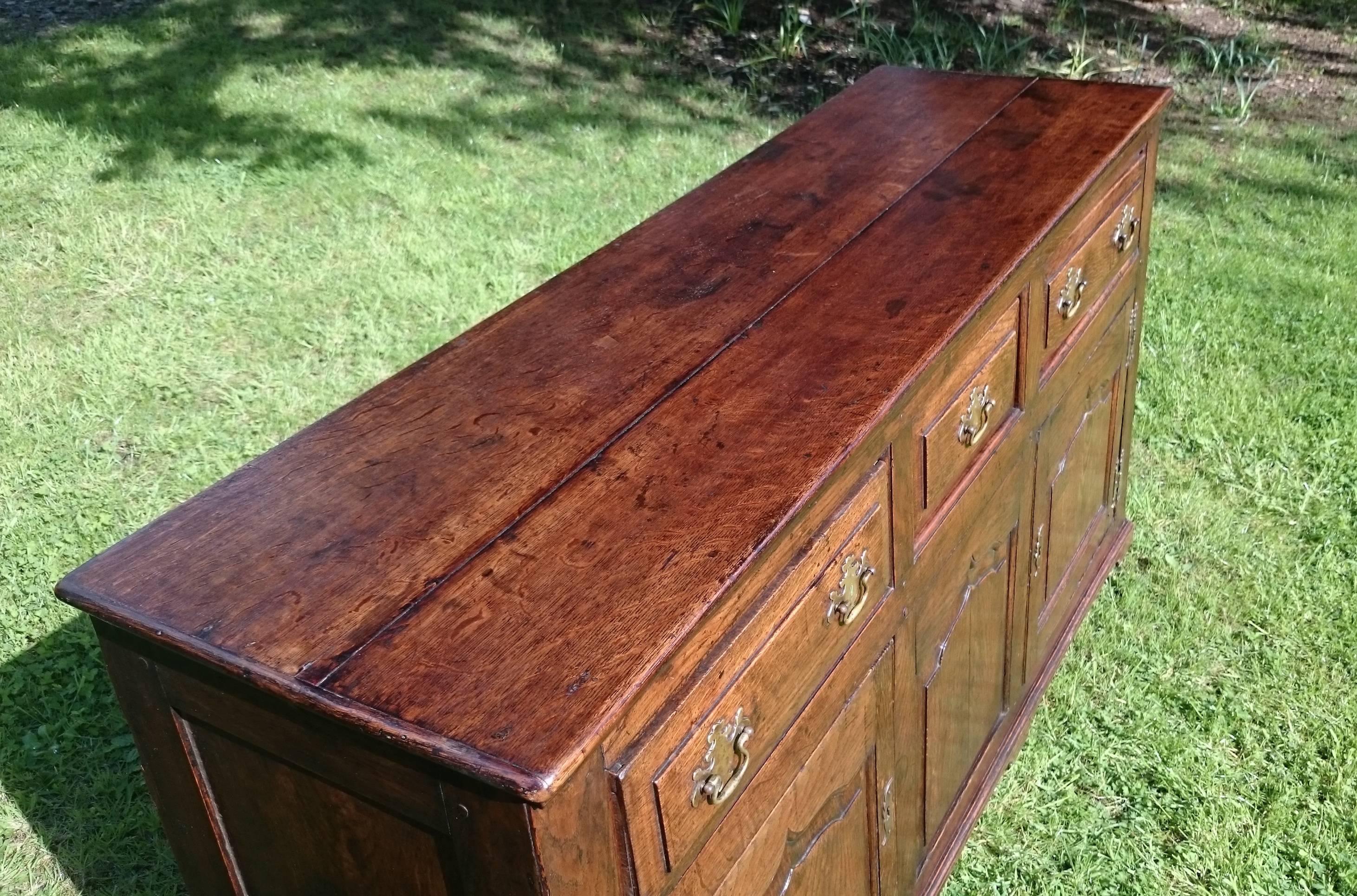 18th Century Dresser with Cupboards and Drawers 2