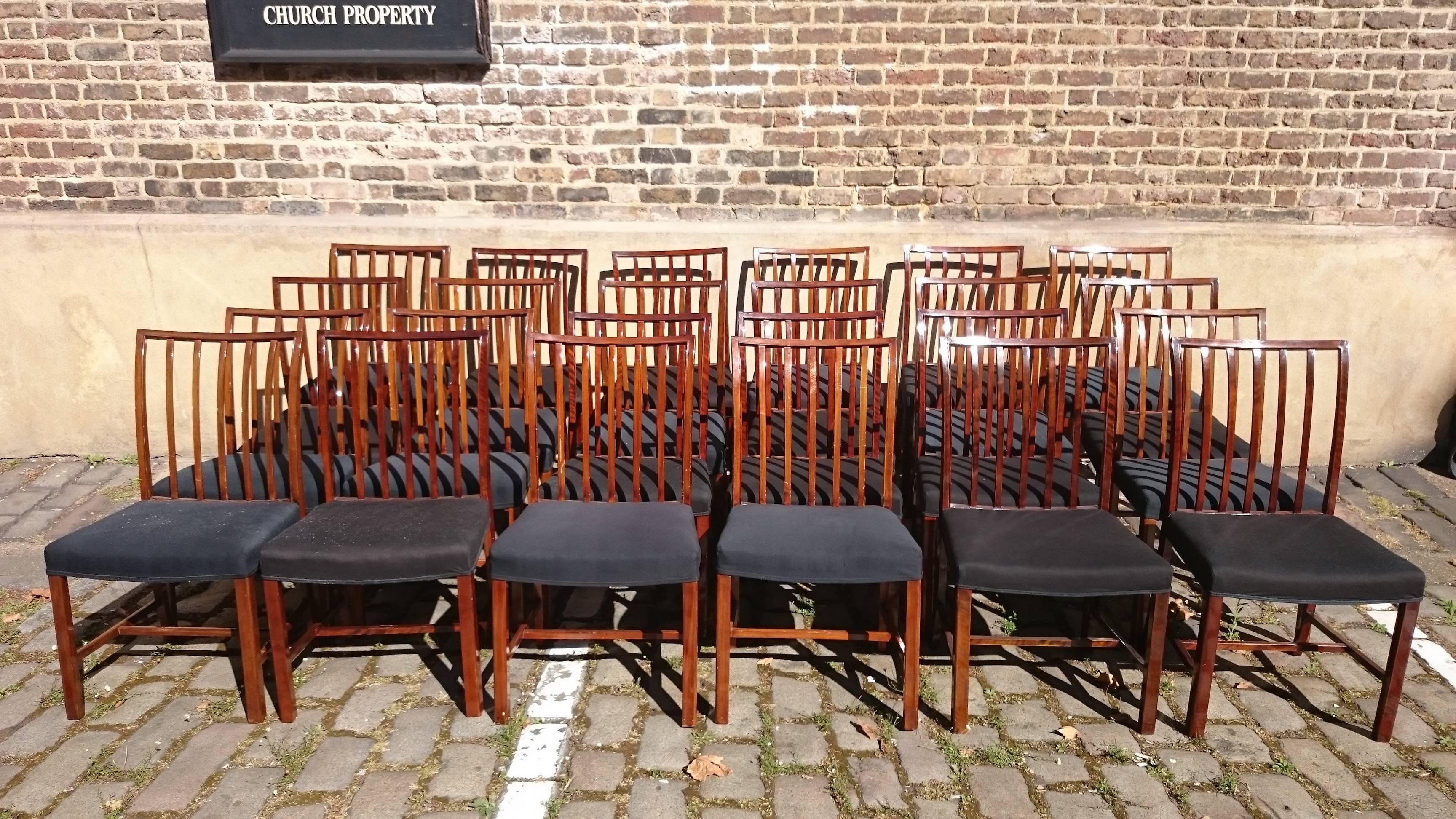 24 Swedish Dining Chairs For Sale 3