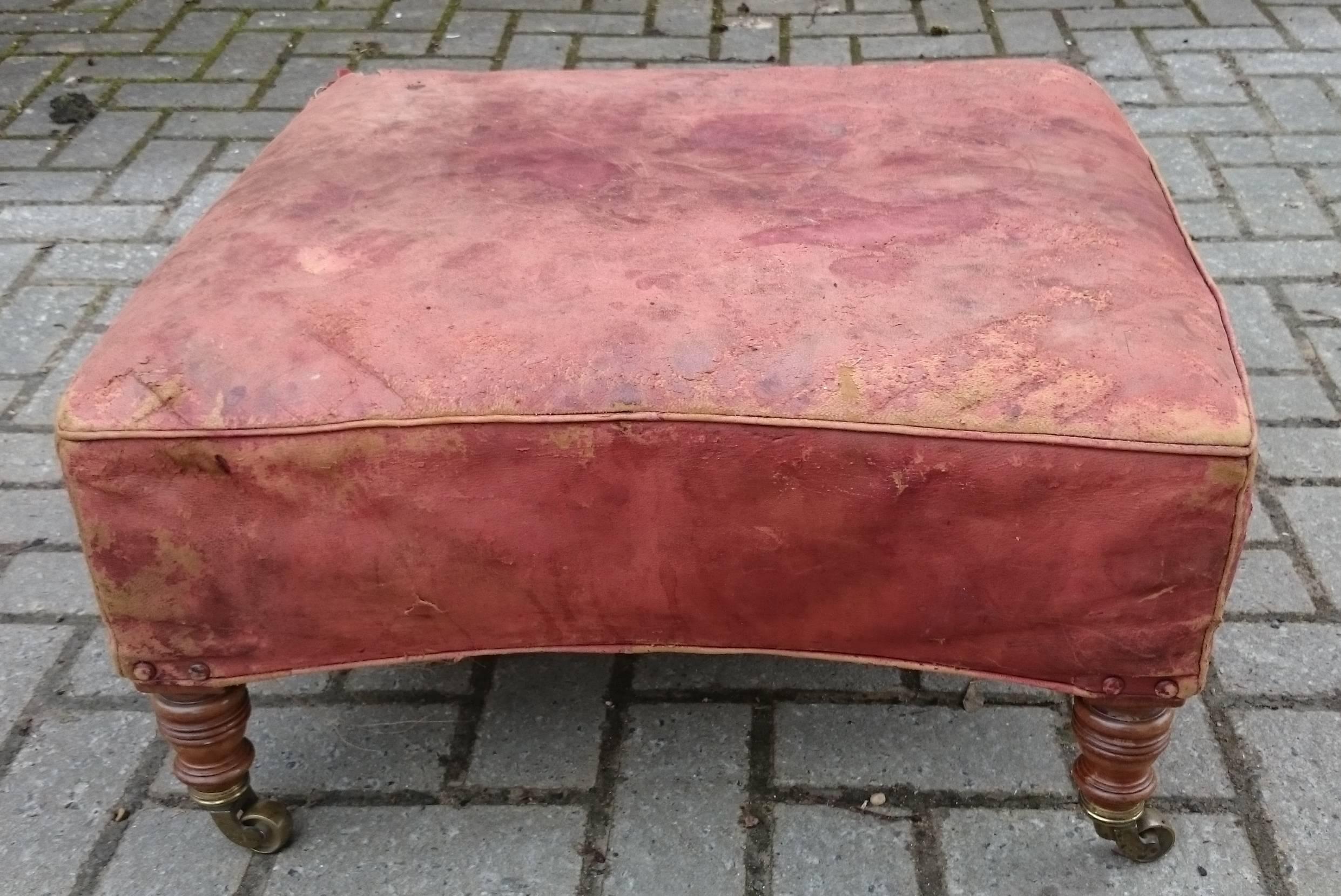 upholstered footstools