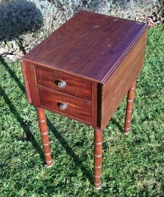Early 19th Century Regency Period Mahogany Bedside Cupboard Nightstand