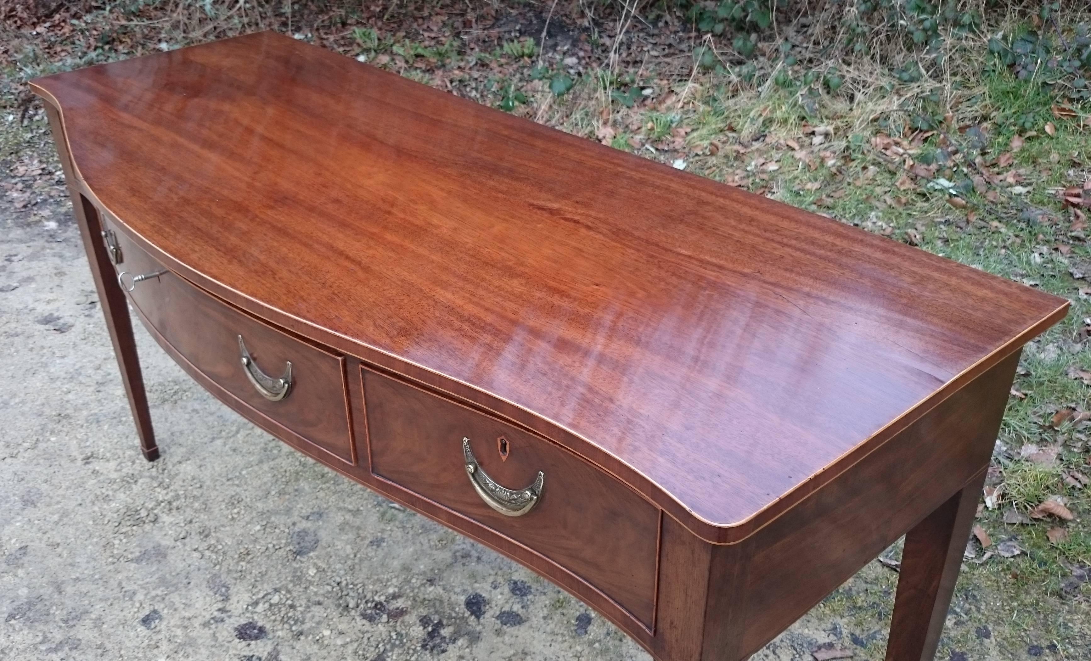 Mahogany 18th Century George III Period Antique Serving Table