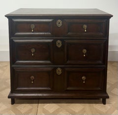 17th Century Charles II Oak Chest of Drawers