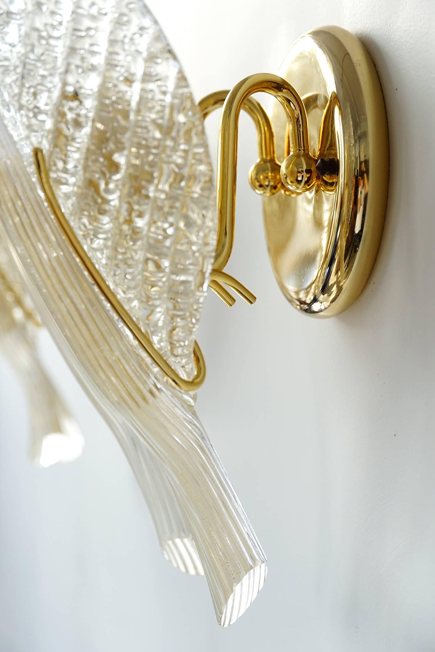 Exceptional Barovier and Toso Sconces 1