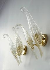 Exceptional Barovier and Toso Sconces