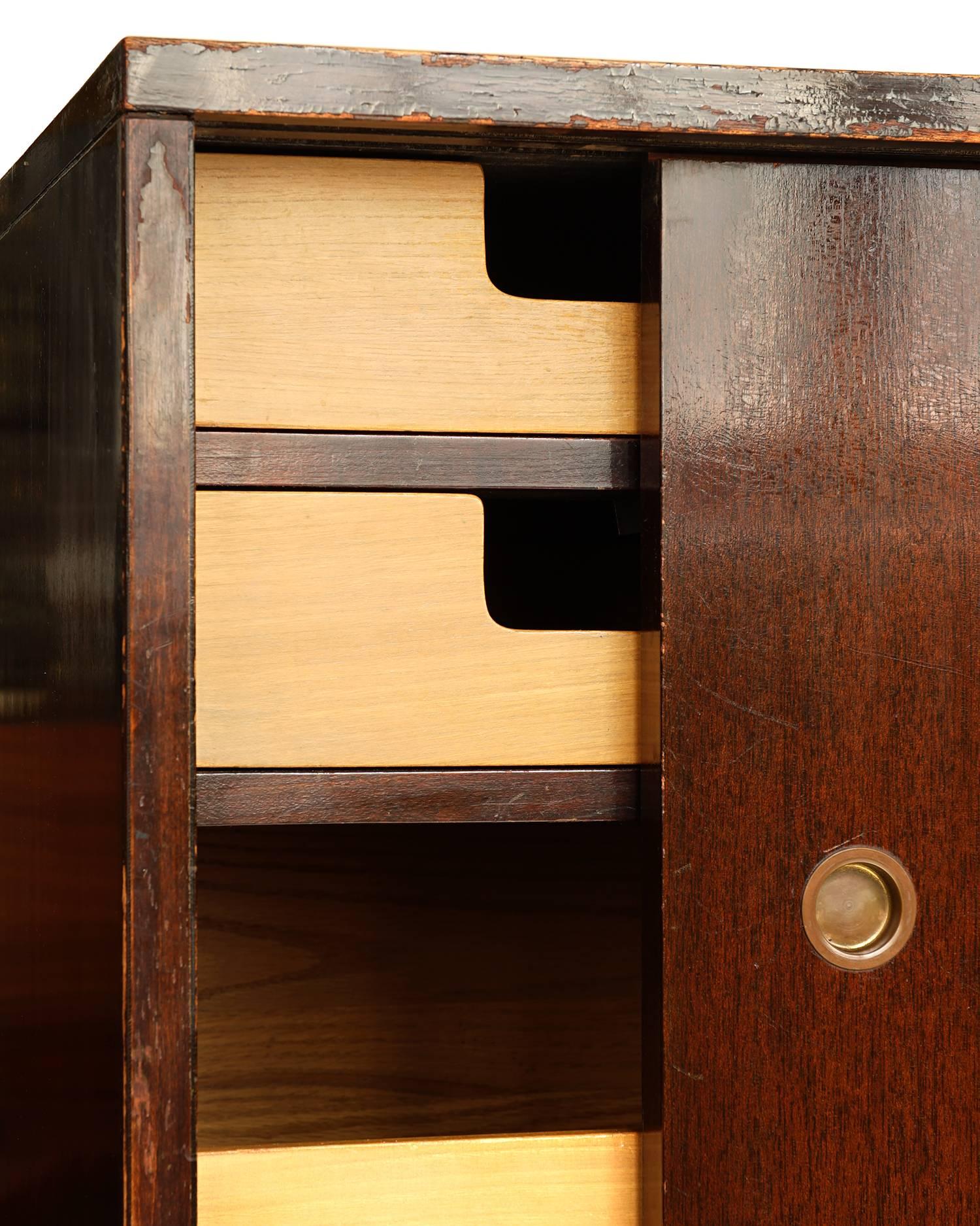 Modern Mahogany Dressers by Widdicomb
