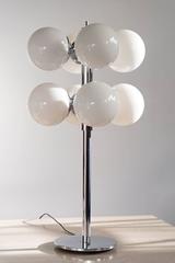 Lightolier Lamps with Globe Shades
