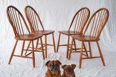 Danish Windsor Dining Chairs by Erik Ole Jorgensen