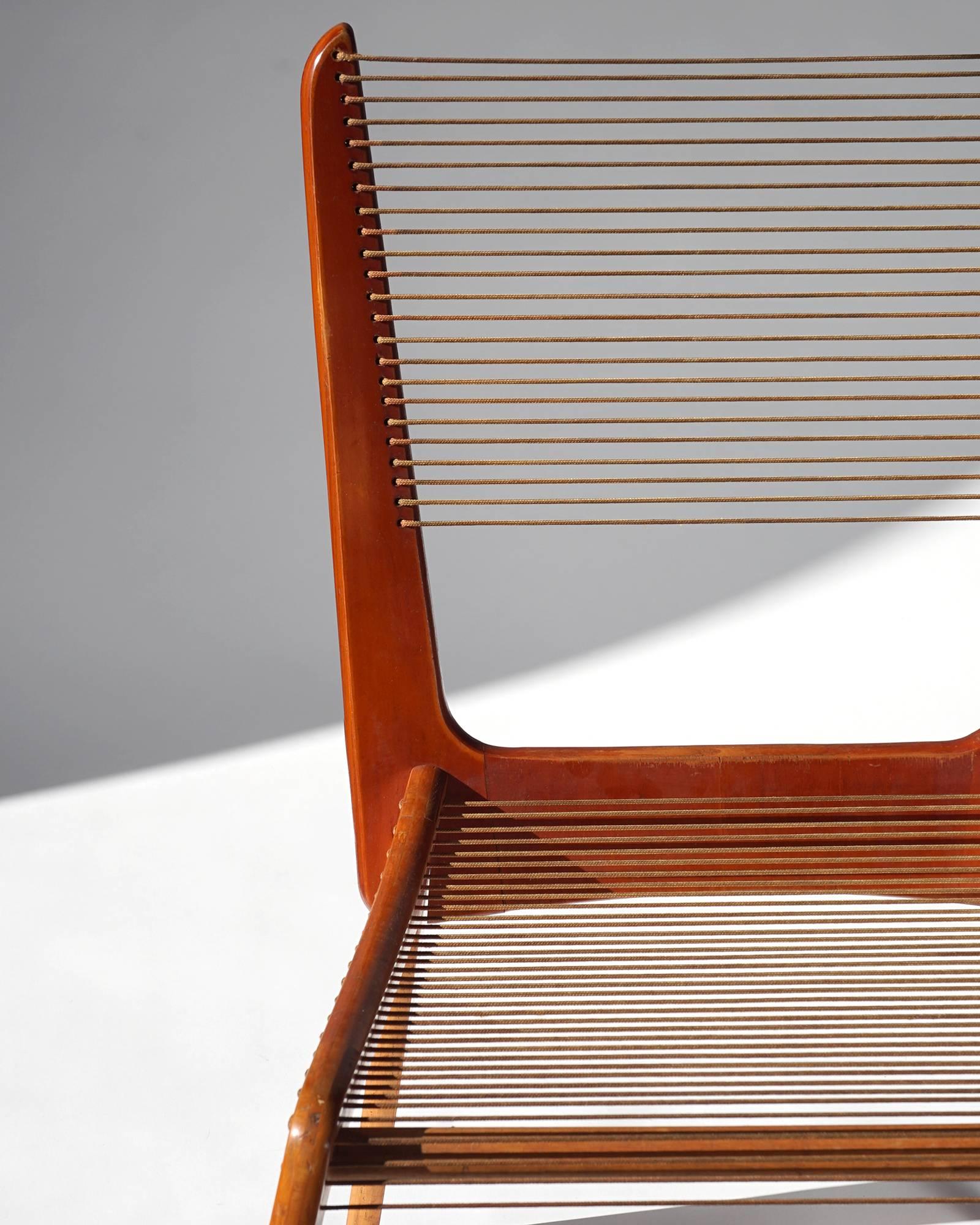 Canadian Jacques Guillon String Chair