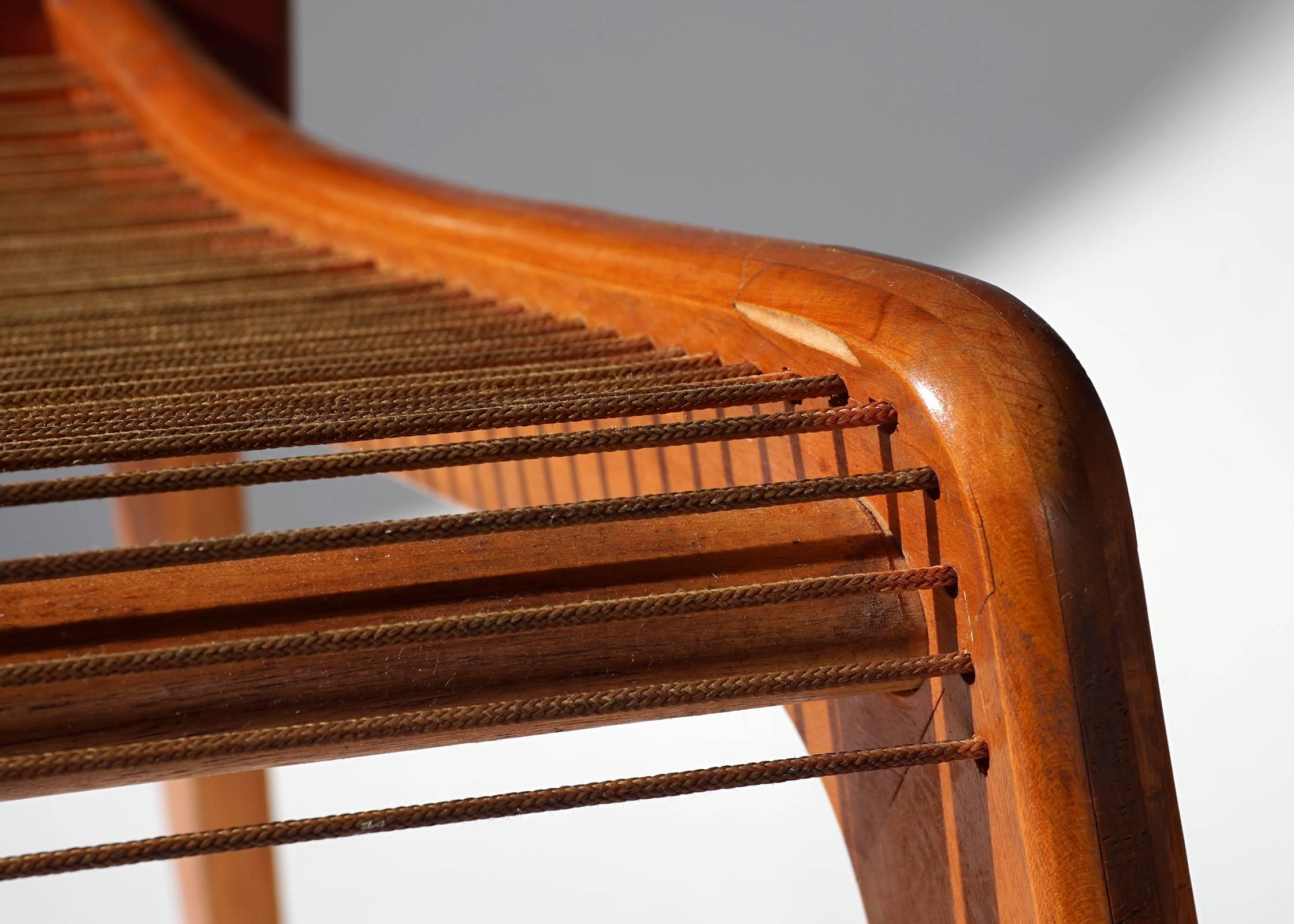 Cord Jacques Guillon String Chair