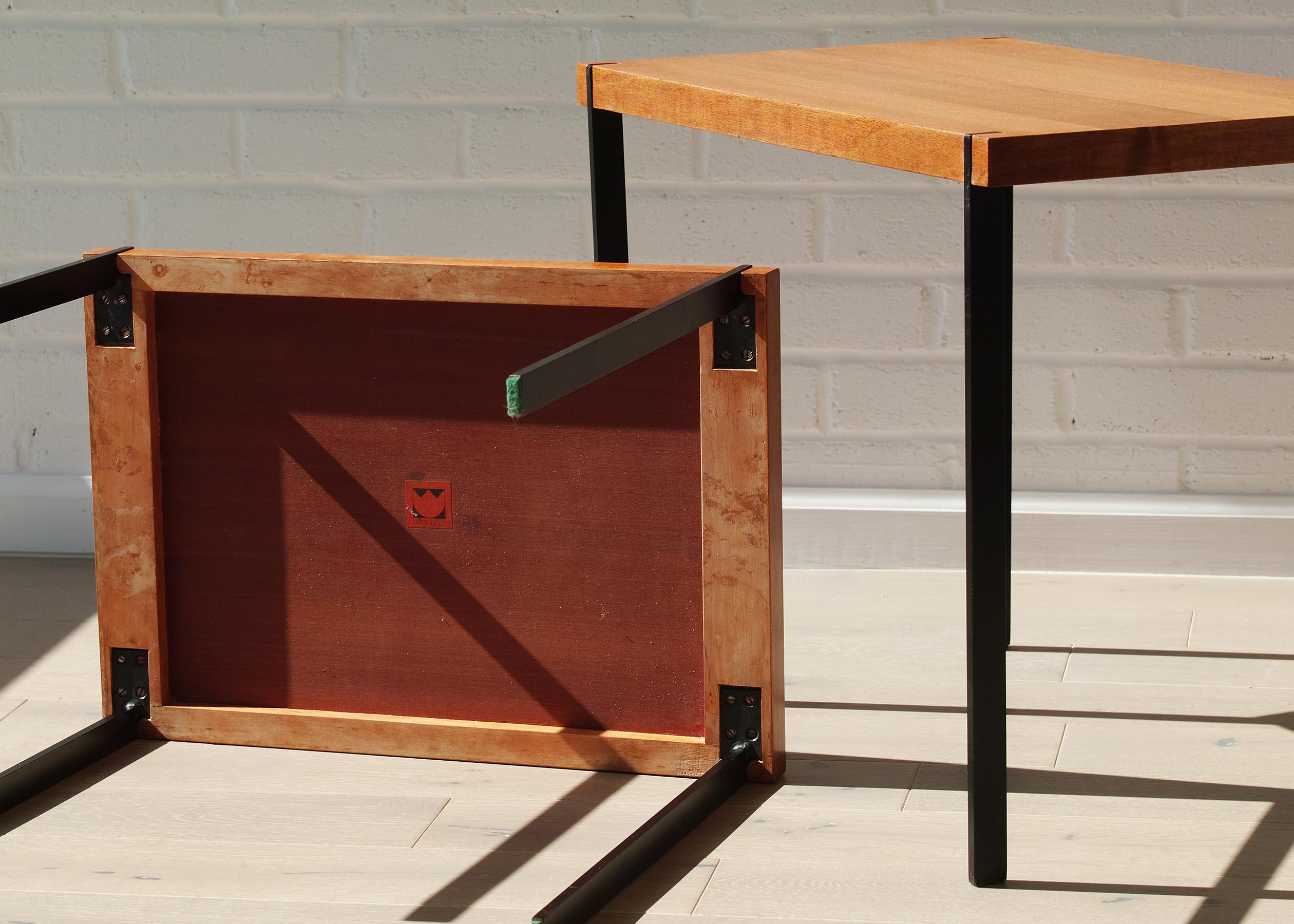 Teak Nesting Tables by Eduard Ludwig For Sale 10