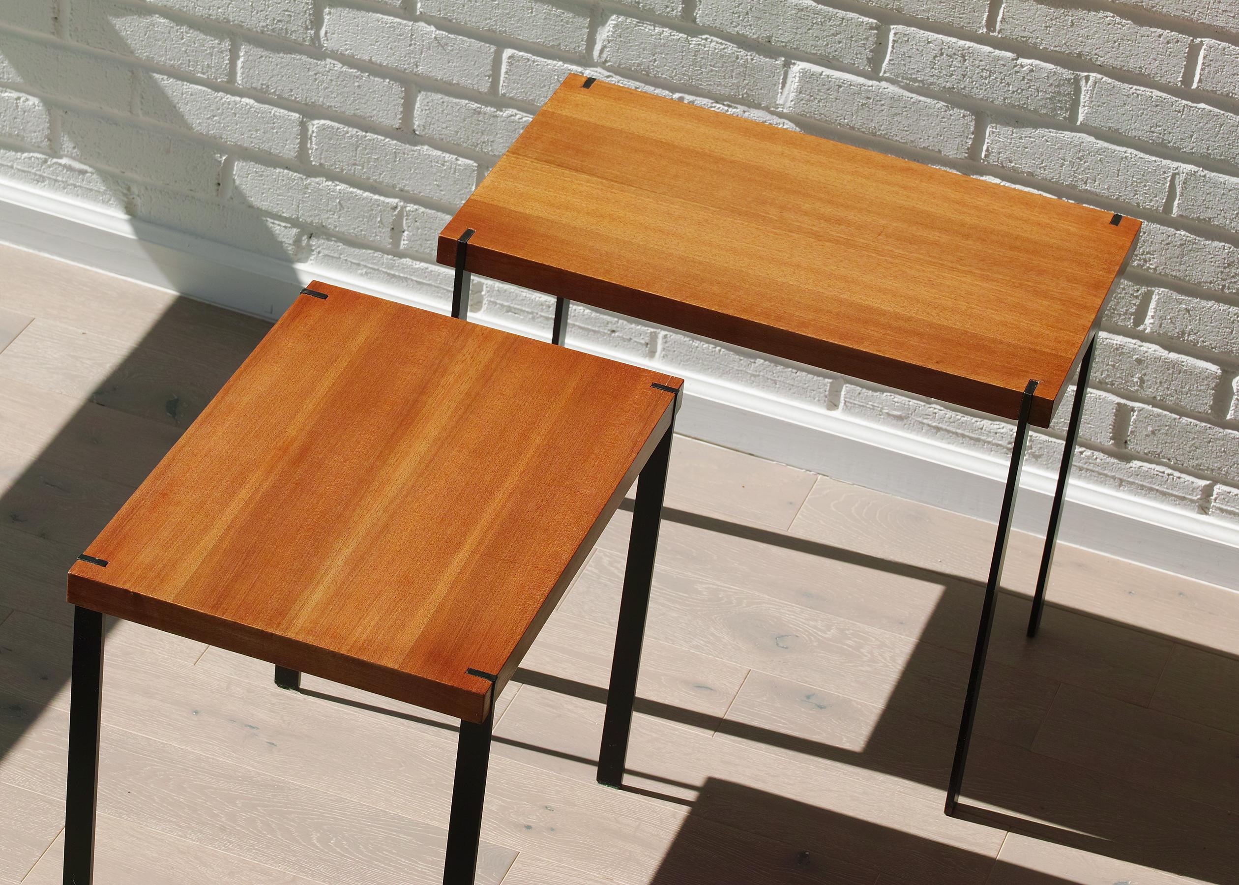 Teak Nesting Tables by Eduard Ludwig For Sale 8