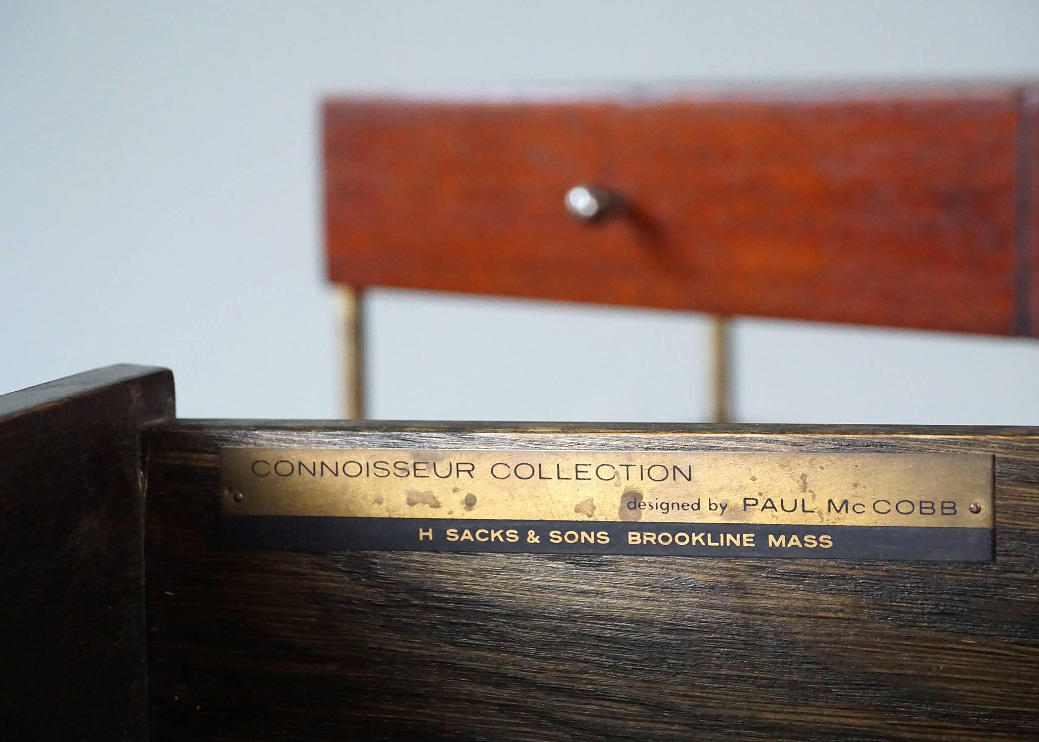 Brass Connoisseur Collection Desk by Paul McCobb