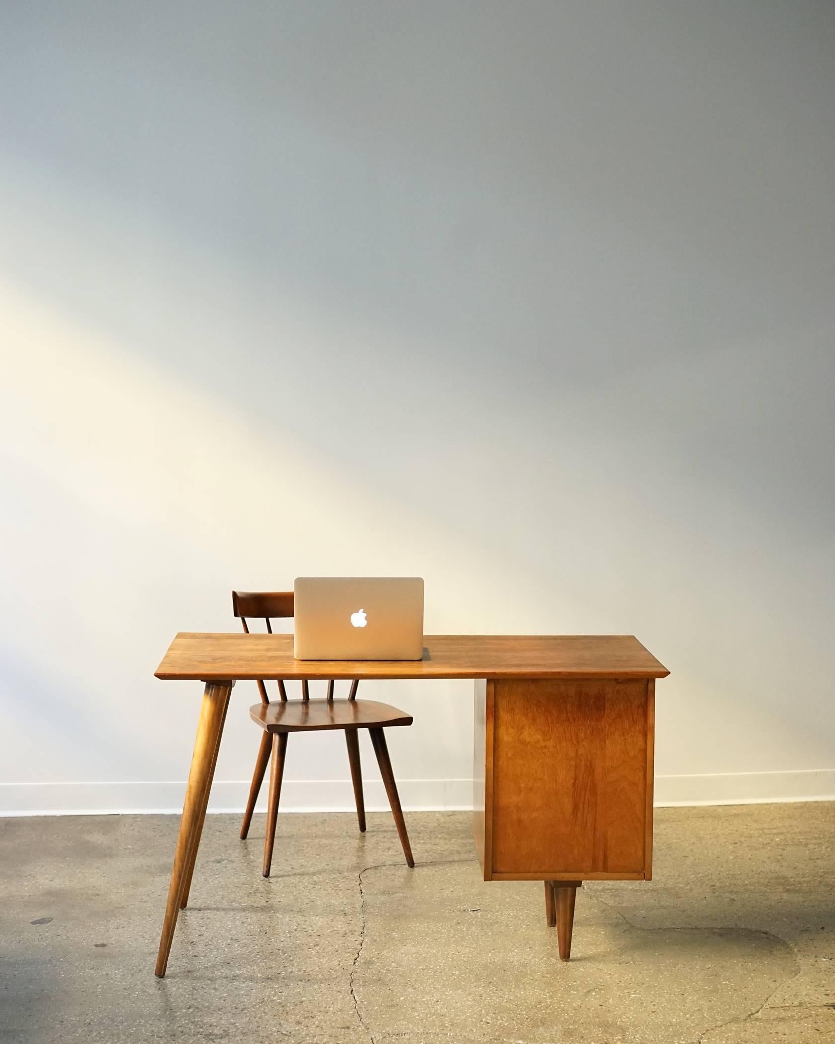 Mid-Century Modern Desk & Chair by Paul McCobb