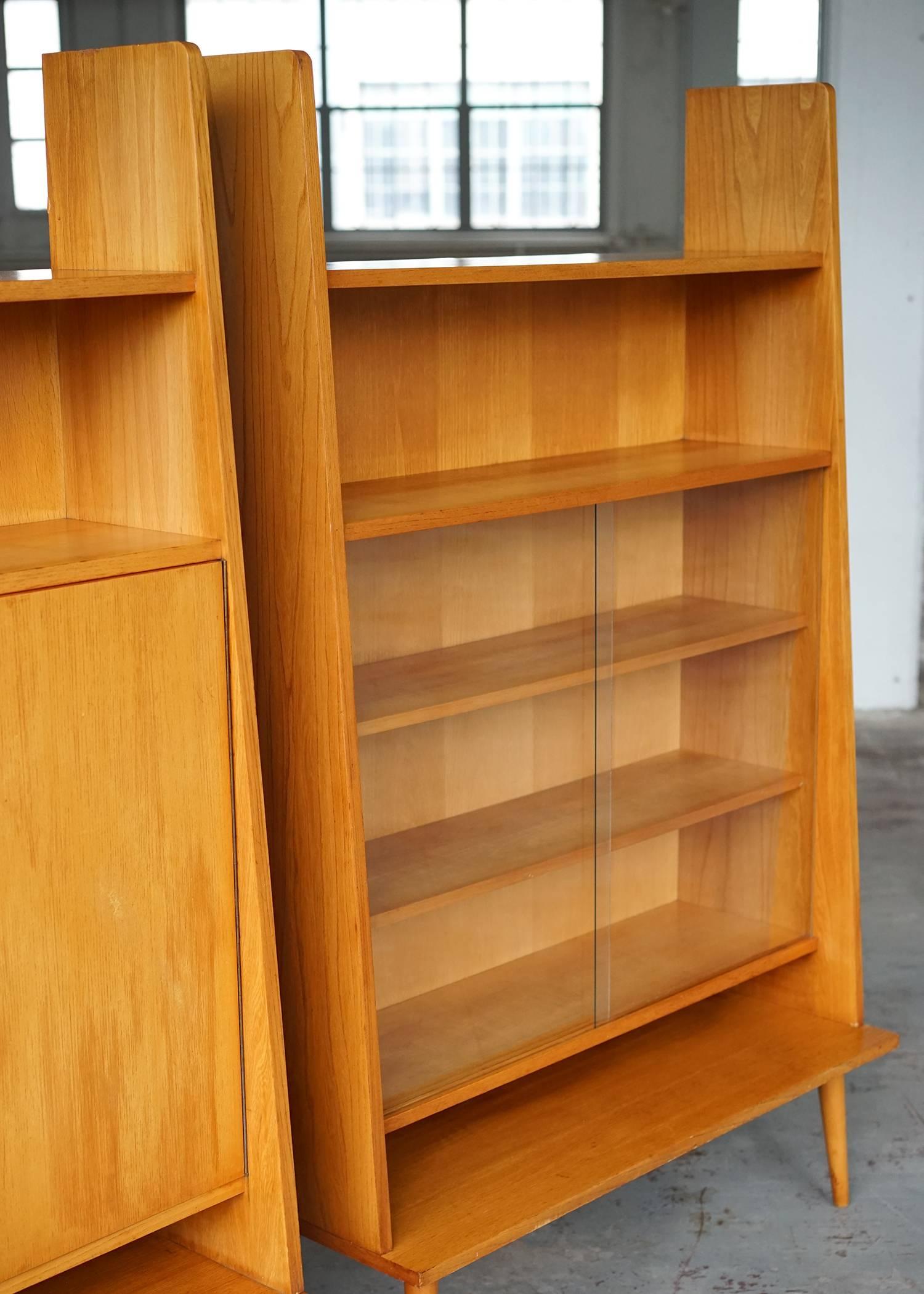 Mid-Century Modern Bookcases by Helmut Magg