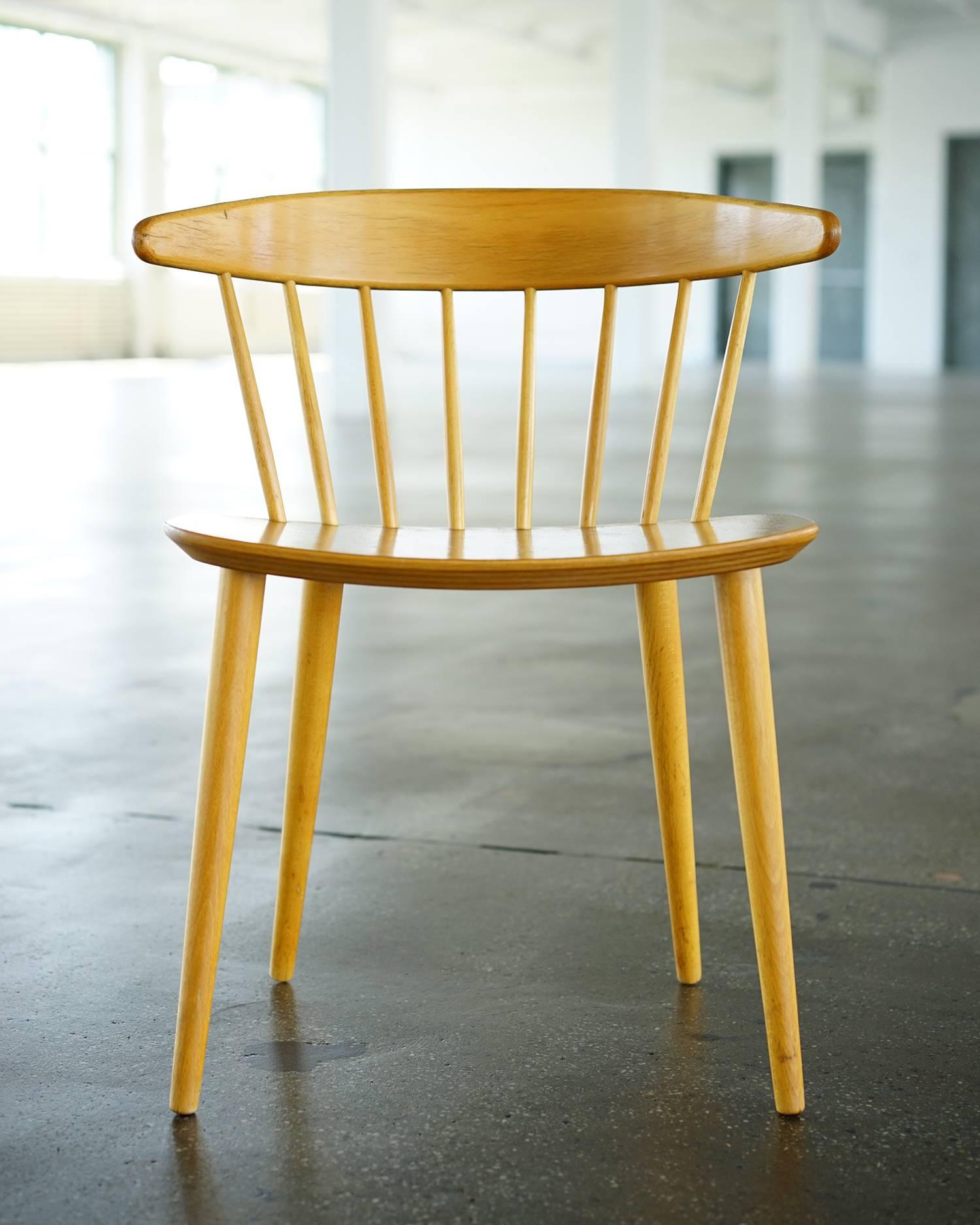 Scandinavian Modern Jørgen Bækmark Dining Chairs
