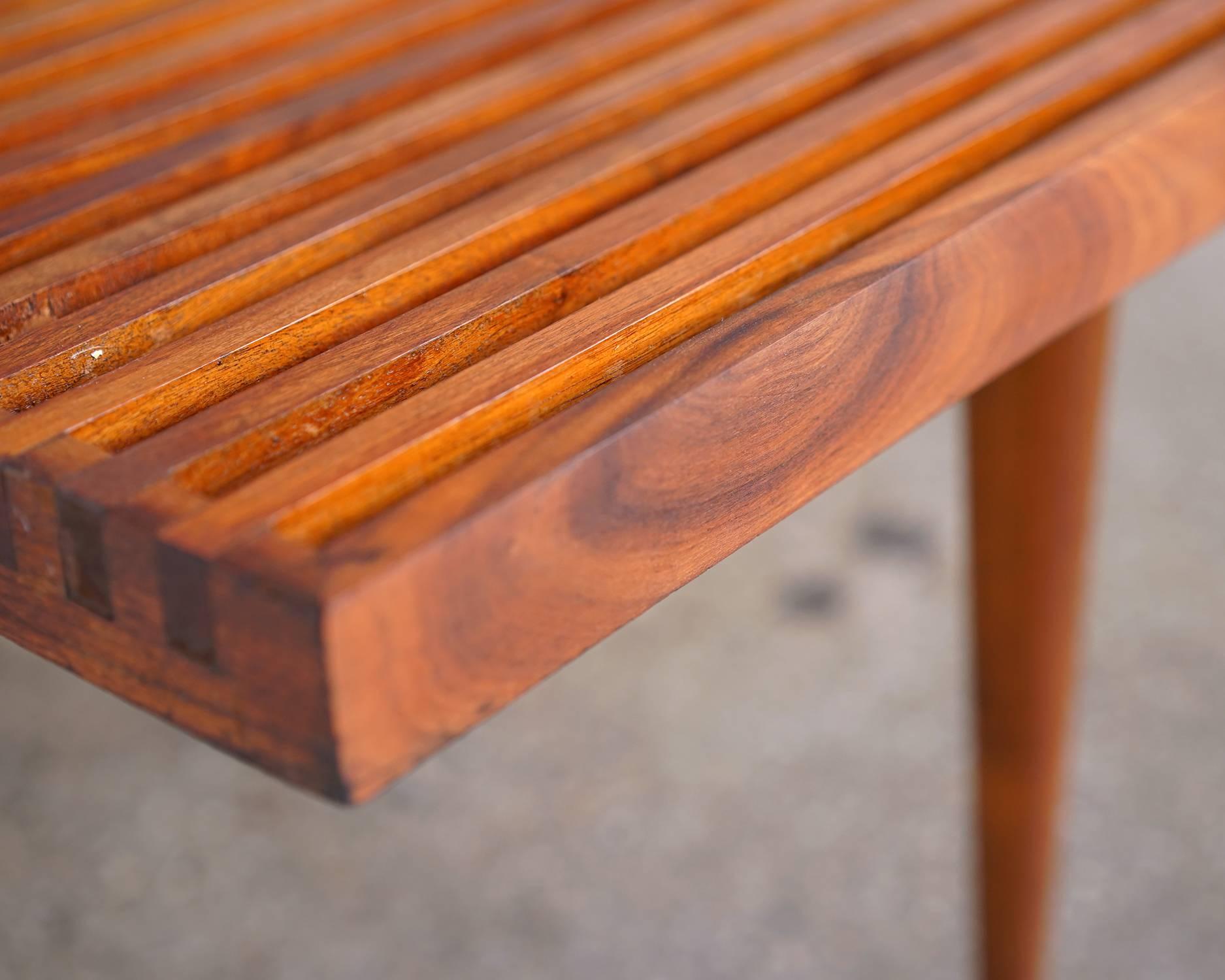 American Slatted Bench or Table by Mel Smilow